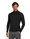 Icebreaker Unterwäsche Langarmshirt Half-Zip 200 Oasis LS - Merinowolle, enganliegend - schwarz Herren